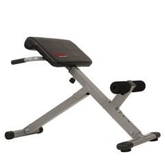 Foldable Roman Chair 45 Degree Adjustable Hyperextension Abs Workout Support Pad