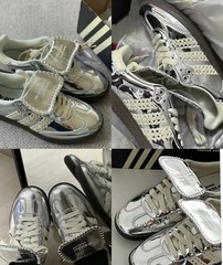 adidas Wales Bonner x Samba Silver Metallic-IG8181-NEW WITH BOX