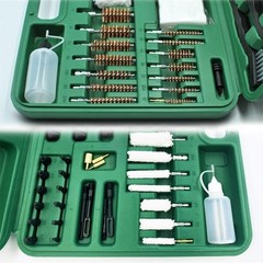 New Universal Gun Rifle Pistol Handgun Shotgun Firearm Cleaning Kit Set w/Case