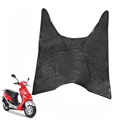 Minho Scooter Floor Mat in Rubber Material Compatible with GY6 Chinese Scooter