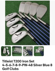 Titleist Like T200 Iron Set 4-5-6-7-8-9-PW-48