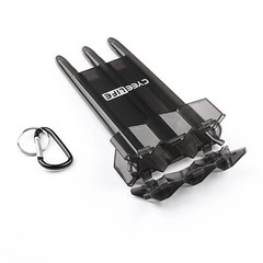 CyeeLife Black Plastic Dart Carrying Case for 3pcs Steel and Soft Darts