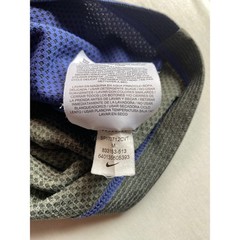 Nike Golf Modern Fit Dri-FIT Blade Collar Polo Mens Medium Blue Grey 833153-513