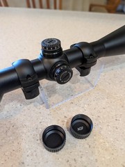 Vortex Copperhead 4x-12X x 44 scope + Vortex 1&Prime; rings — NEAR MINT