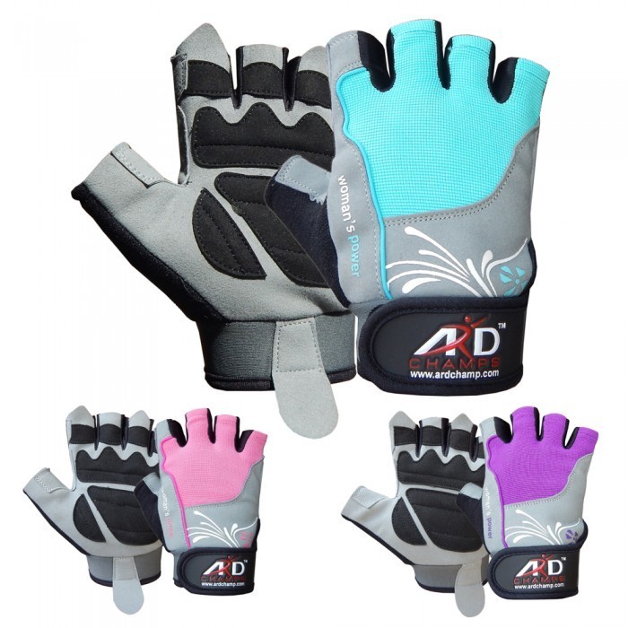 ARD CHAMPS™ Women&rsquo;s Weight Lifting Gloves Gym Training Fitness Leather Gloves
