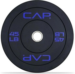 45lbs Rubber Olympic Bumper Plate for Enhanced Weight Training Efficiency