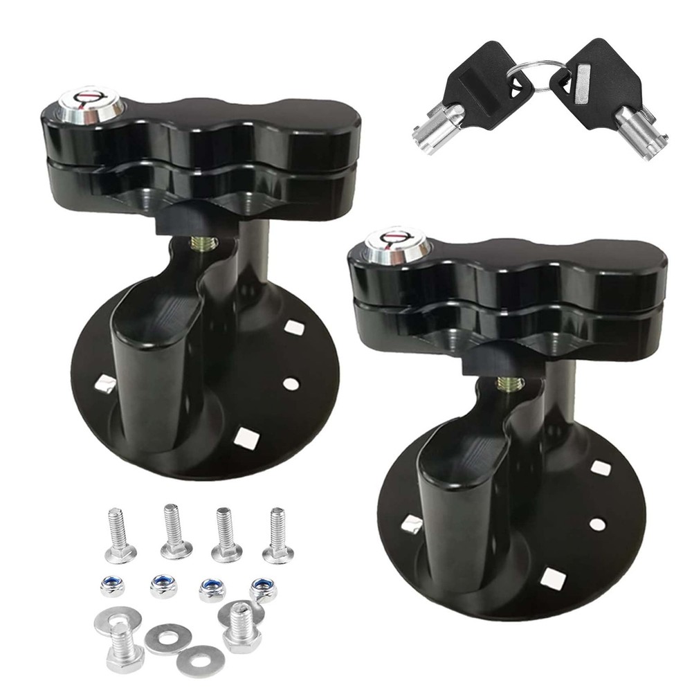 2 Pack Lock Mount for RotopaX Gas Water FuelPax Same Key Replacement