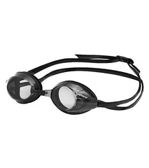 Antifog Optical Swim Goggles Smoke Lens, Black Frame, Negative 5.0