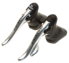 Campagnolo Centaur 10 Speed Silver Ergopower Brake Levers Shifters 2006 NOS NEW
