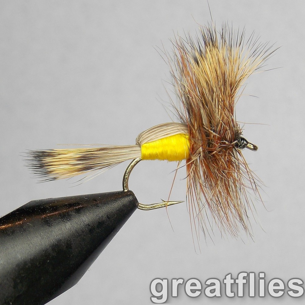 1 dozen (12) – Yellow Humpy
