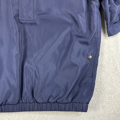 FootJoy DryJoys Mens Large Navy Black Short Sleeve Golf Rain Jacket Pullover