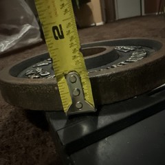 Weider International Single 2.5 kg 5.5 lb Olympic plate Weight change kilo Vtg