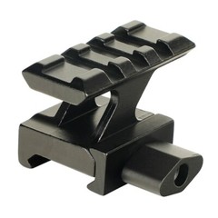 3 Slot / 5 Slot Slanted 1&Prime; Riser Scope Mount for 20mm Base Picatinny Weaver Rail