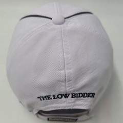 Ahead Hat Adjustable Off White Purple The Low Bidder Golf UPF 50 Outdoors Men