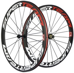 Superteam Carbon Wheels 50mm Road Bike Carbon Wheelset 3k Matte Basalt 700C Bike