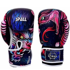 Boxing Gloves Artificial Leather Sparring Kickboxing MMA Fighting Punch Training