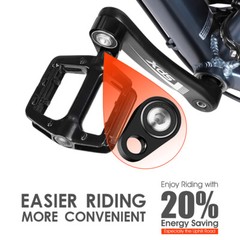 WEST BIKING Labor Saving Bike Pedals Adapter Bearing Conversion Magic Stepper