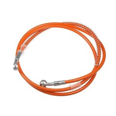 Hydraulic Brake Hose Line Pipeline, 160cm 62.99&Prime; 10mm 0.39&Prime; Braided Oil 160CM