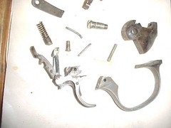 Vintage Unknown Top Break Revolver Parts