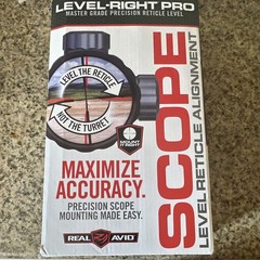 Real Avid Level-Right Pro Rifle Scope Leveling Kit w/ Grid & Light Projector