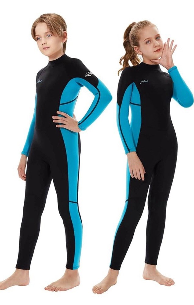 Hevto Unisex Kids Wetsuit 8 Slim