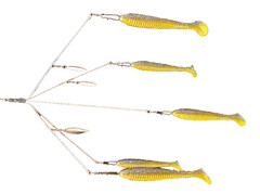 Big Salty Umbrella Rig, OVERSIZED PREMIUM HARDWARE! Alabama Rig