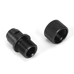 Adapter Female M8x0.75 To 1/2×28 Male For Walther P22 S&W M&P22