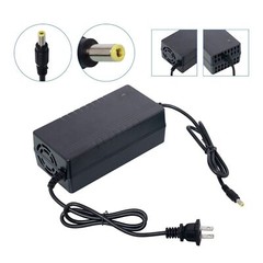 54.6V/5A Charger Adapter DC5.5*2.1 Plug Fast Charge For 48V Ebike Li-ion Battery