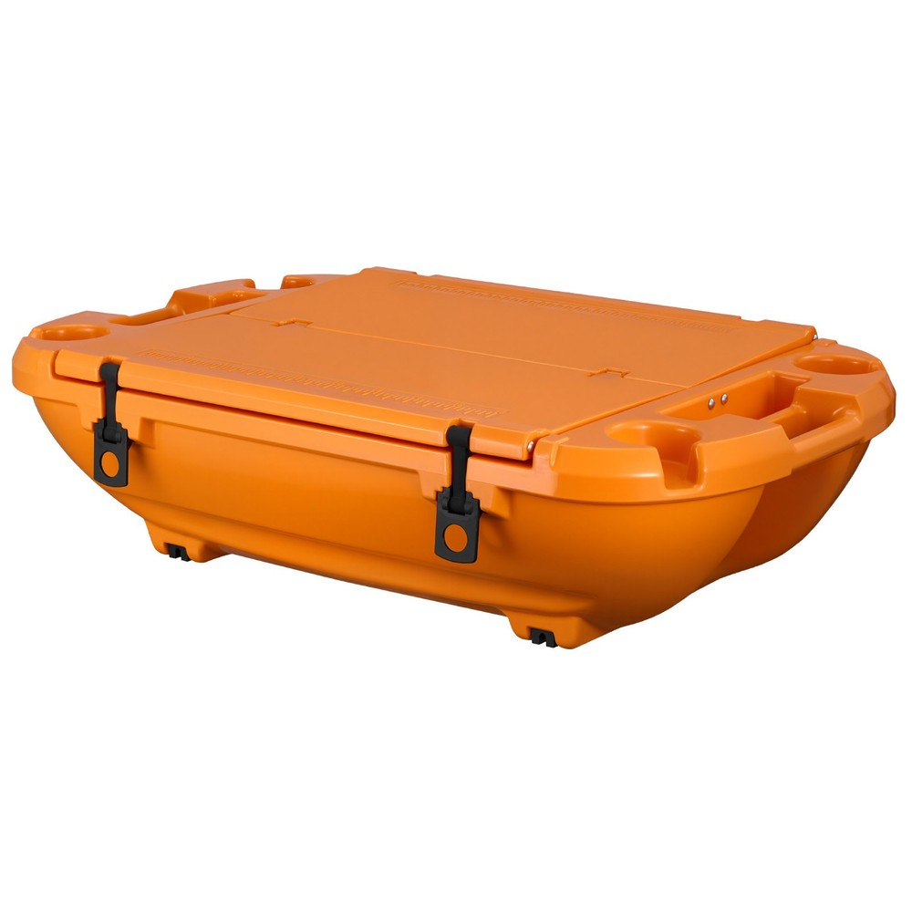 Uimoso 40 QT Floating Cooler Ice Chest for Water, Land, and Lake – Orange