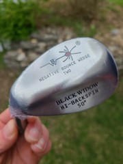 NEW! Black Widow LH Negative Bounce Wedge 50⁰ Hi-Backspin Golf club W Head Only