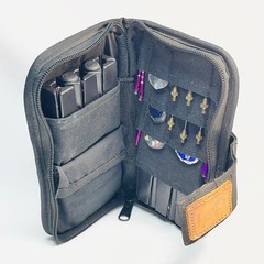 VTG 146 PCS Airmaster 6 Dart Set Case Extra Flights Shafts Points Plastic Steel