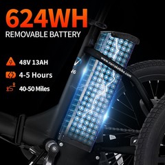 Narrak Fat Tire Folding Electric Trike Peak electric trike adult fat tire 1100W