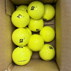 Bridgestone 2022 Tour B RXS Bulk Yellow Golf Balls 1-Dozen(12),NEW – Generic Pkg