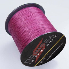 Dorisea Purple Power PE Dyneem Braided Fishing Line Thread 100m-2000m 6lb~500lb