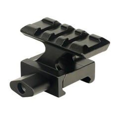 3 Slot / 5 Slot Slanted 1&Prime; Riser Scope Mount for 20mm Base Picatinny Weaver Rail