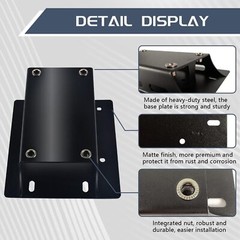 Generic Torque Converter Riser Plate for 196cc 212cc CT200U Coleman Mini Bike