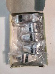 Six (6) Vintage Campion Whistles Made In China Steel Whistle CY211 with Box