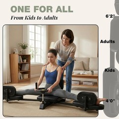 400LBS Leg Stretcher, Leg Stretching Equipment Split Machine for Home & Gym Use