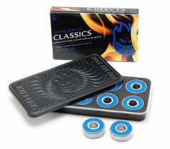 SPITFIRE Skateboard Wheels CLASSIC BEARINGS – Pack of 8 with Reusable Tin
