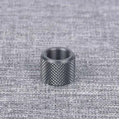 4PACK Black Steel 1/2×28 1/2-28 TPI Muzzle Brake Thread Protector For 9mm .223