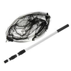 Floating Fishing Folding Round 4.9ft Telescopic Landing Pole Handle