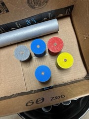 37mm 3D Printed Base. CNC Alum 34.4mm ID (same Fit) Sizes 1.8/2/2.5/3/4/5”