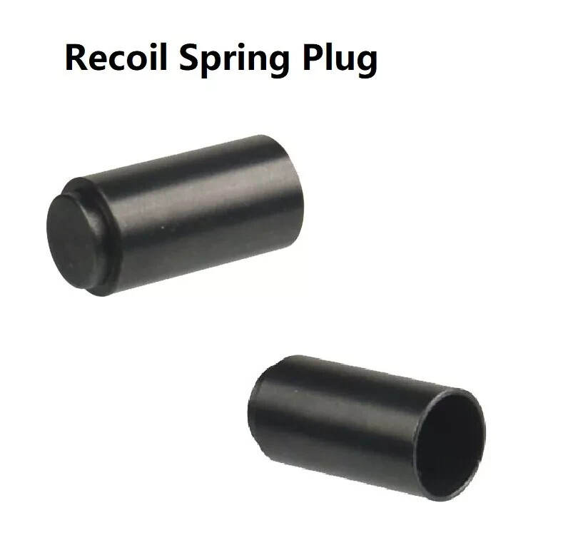 US SELLER Black Steel 1911 .45 Recoil Spring Plug