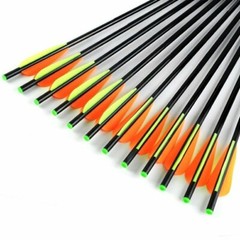 12pcs 20-inch Fiberglass Crossbow Bolts Arrows OD8mm Hunting Archery