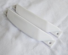 Onewheel+ XR 3d Printed TFL Drop Top Fender Base Pair In White
