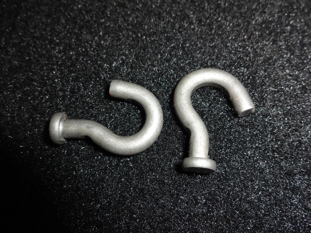 100 HEAVY DUTY 6 GA J HOOKS TRAPPING SWIVELS CRUNCH PROOF TRAPS COYOTE DUKE