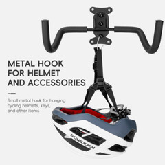 ROCKBROS Bicycle Storage Wall Mount Rack Hanger Steel Garage Space Saving Holder
