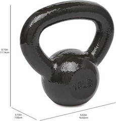 Balck Single Kettlebell Cast Iron Kettlebell 10/15/20/25/30/35/40/45/50/60LB