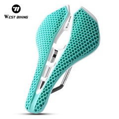 WEST BIKING Bicycle Saddle 3D Honeycomb Hollow Racing Bike Seat Cushion