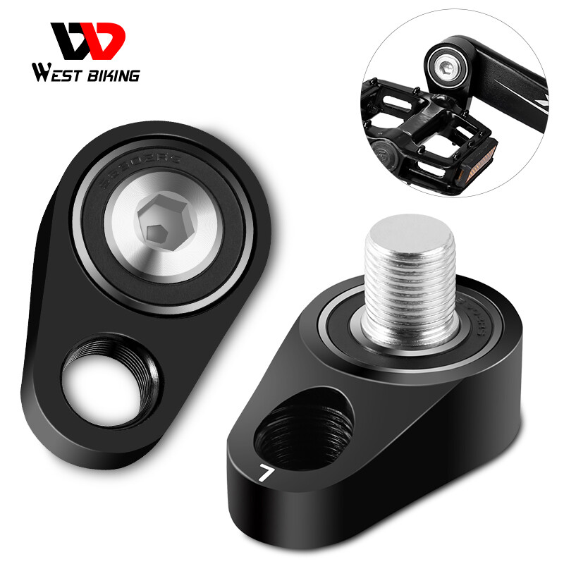 WEST BIKING Labor Saving Bicycle Pedals Adapter Bearing Conversion Magic Stepper